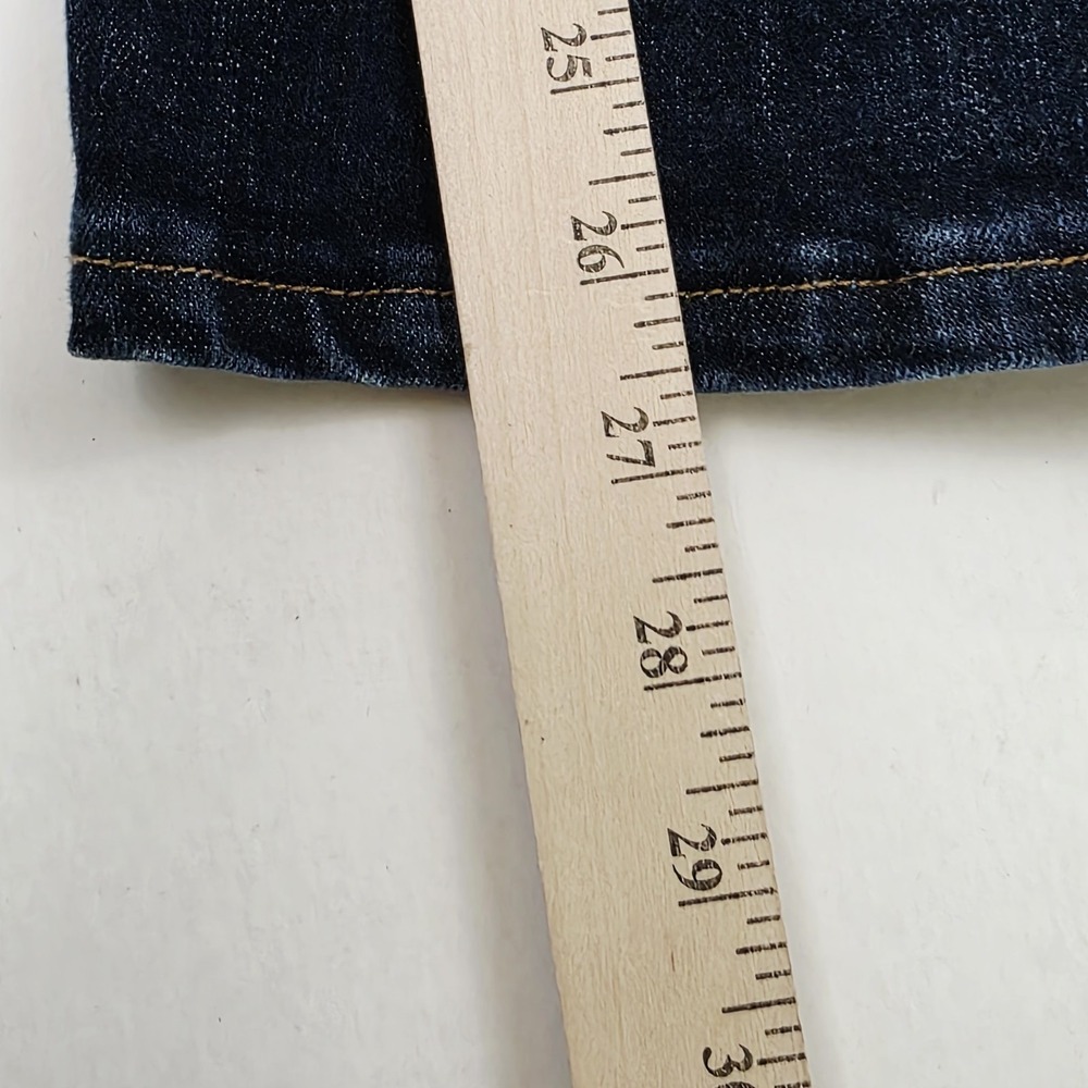 Lands' End Jeans Men's 46x29‎ Blue Square Rigger Traditional Fit Stretch Denim - Picture 12 of 12